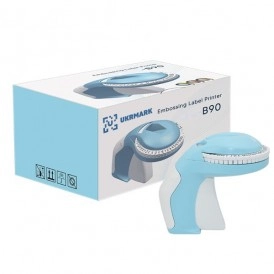 UKRMARK B90EUR ручний механічний стрічковий принтер для маркування, 3D друк, набір символів - європейський