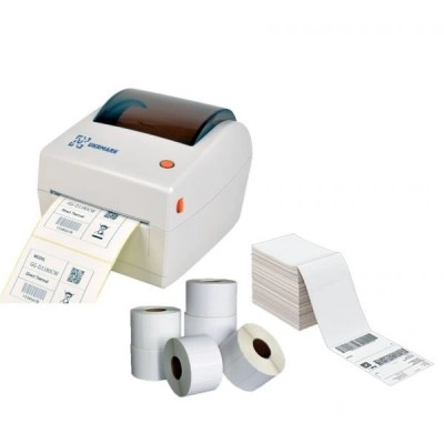 UKRMARK D1181CW, USB, серый, шир.30-118 мм, 203dpi, настольный термопринтер этикеток, QR и штрих-кодов