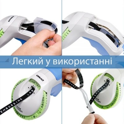 UKRMARK B90EUR ручний механічний стрічковий принтер для маркування, 3D друк, набір символів - європейський