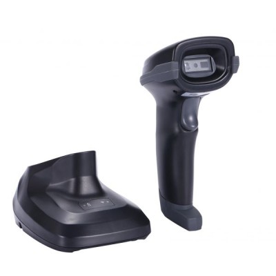 Сканер штрих-кодів UKRMARK EV-B2504(2D) для 1D, 2D, QR кодів, CMOS, Підключення: Дротове (USB) / Бездротове (Bluetooth та 433MHz)