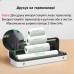 Портативный аккумуляторный термопринтер UKRMARK A40GN для печати на термобумаге А4, Bluetooth/USB, бирюзовый