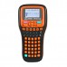 Портативный термотрансферний принтер UKRMARK RM-910 Orange, Клавиатура: ABC, Ширина ленты: 6/9/12 mm, совместим с картриджами Brother TZe