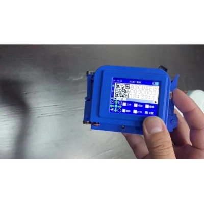 Каплеструйный мини принтер UKRMARK 2601 MINI 12,7мм, синий