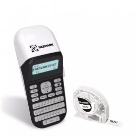 Портативний термотрансферний принтер етикеток, QR та штрих-кодів UKRMARK E110LT, Bluetooth, сумісний з картриджами DYMO типу LT Портативний термотрансферний принтер етикеток, QR та штрих-кодів UKRMARK E110LT, Bluetooth, сумісний з картриджами DYMO типу LT