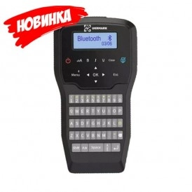 Портативний термотрансферний принтер етикеток, QR- та штрих-кодів UKRMARK E2800, Bluetooth, сумісний з картриджами Dymo типу D1 шириною 6-12MM Портативний термотрансферний принтер етикеток, QR- та штрих-кодів UKRMARK E2800, Bluetooth, сумісний з картриджами Dymo типу D1 шириною 6-12MM