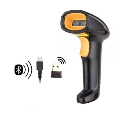 Сканер штрих-кодов UKRMARK EV-W208 для 1D, 2D, QR кодов, CMOS, проводной (USB)/беспроводной (2.4GHz)