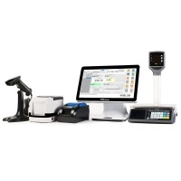 Касса для магазина продуктов – готовое решение для автоматизации POS Vector