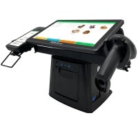 Універсальна каса SHIVA-2 POS 5-в-1. Windows POS-термінал з принтером чеків і екраном покупця + сканер + тримач + ПЗ