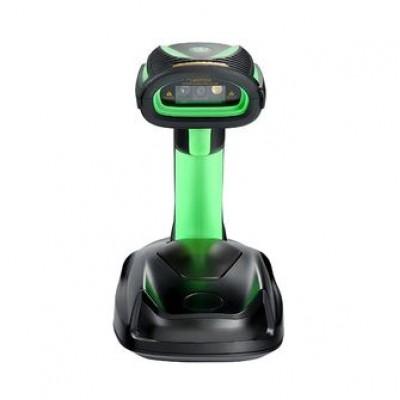 Беспроводной сканер считыватель штрихкодов 2D/1D Bluetooth. Считыватель штрихкодов с базой для зарядки