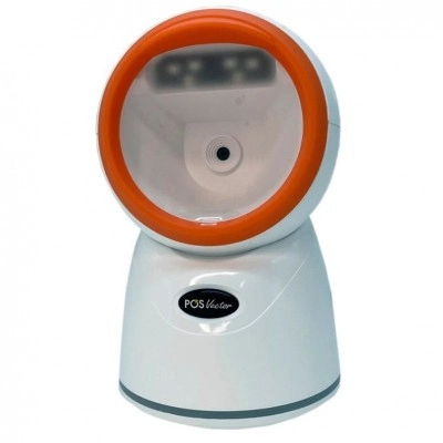 Cтаціонарний QR сканер POS Vector (USB). Багатоплощинний 1D/2D CMOS зчитувач штрих-кодів