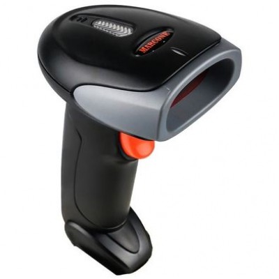 Бюджетный сканер считыватель штрихкодов 1D MC-300 USB с подставкой