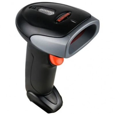 Бюджетний сканер зчитувач штрих-кодів 1D MC-300 USB з підставкою