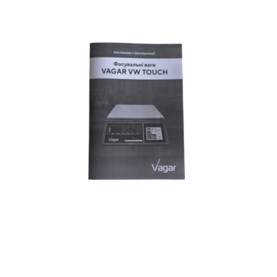 Ваги фасувальні VAGAR VW TOUCH 1.5/3/6 кг Ваги фасувальні VAGAR VW TOUCH 1.5/3/6 кг