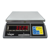 Весы фасовочные VAGAR VW TOUCH 1.5/3 кг