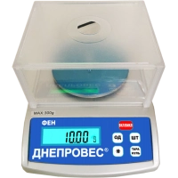 Лабораторні ваги до 600 грам Дніпровес FEH-600Л2 | точність 0,01 грам Лабораторні ваги до 600 грам Дніпровес FEH-600Л2 | точність 0,01 грам