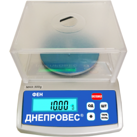 Лабораторные весы до 600 грамм Днепровес FEH-600Л2 | точность 0,01 грамм