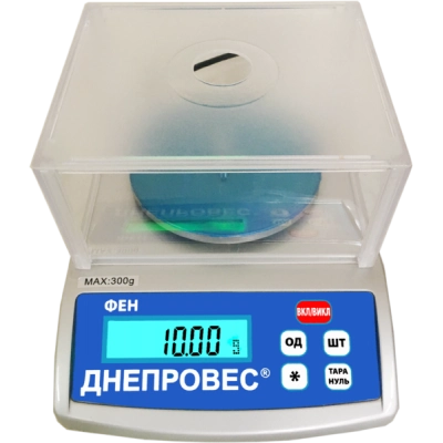Лабораторные весы до 600 грамм Днепровес FEH-600Л2 | точность 0,01 грамм