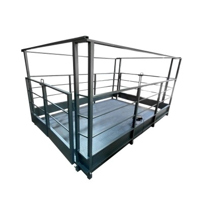 Весы для группового взвешивания животных до 2 т 3000х2000х1500 мм 2ВП6-С Весоизмерительные системы