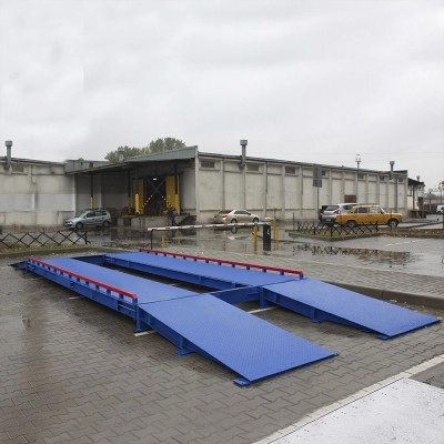 Безфундаментні ваги автомобільні на 40 тонн, довжина 8 метрів Ваговимірювальні системи