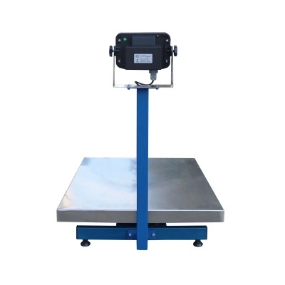 Ваги товарні підлогові на 150 кг 600х800 мм 150ВП1-Тв (П)) Ваговимірювальні системи
