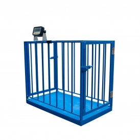 Весы для животных до 600 кг 1250х750х1000 600ВП4-С Весоизмерительные системы