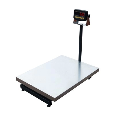 Ваги товарні підлогові до 600 кг 600х800 мм полегшені 600ВП1-Тв (ПБН) Ваговимірювальні системи