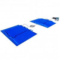 Підкладні ваги для поосьового зважування до 15 тон на 1 вісь (2 платформи) Ваговимірювальні системи