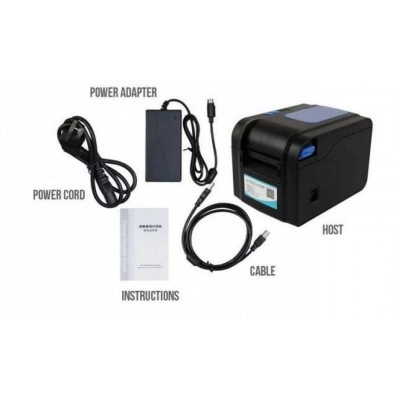 Термопринтер этикеток XPrinter-370BM Usb+LAN+RS232