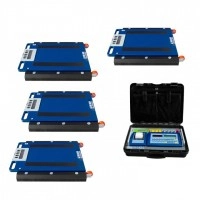 Беспроводные подкладные весы Dini Argeo на 15 тонн на четыре платформы размером 400*560*58