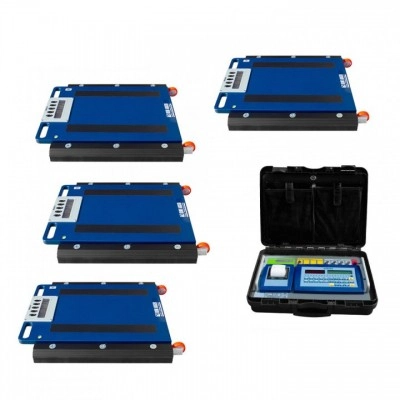 Бездротова підкладна вага Dini Argeo на 15 тонн на чотири платформи розміром 400*560*58