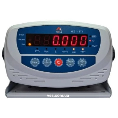 Вага 1000 кг 1250х1250 мм VES | Платформні складські промислові