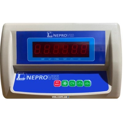 Платформні ваги 500 кг ВПД-1515-Л Дніпровес, 1500х1500 мм Платформні ваги 500 кг ВПД-1515-Л Дніпровес, 1500х1500 мм