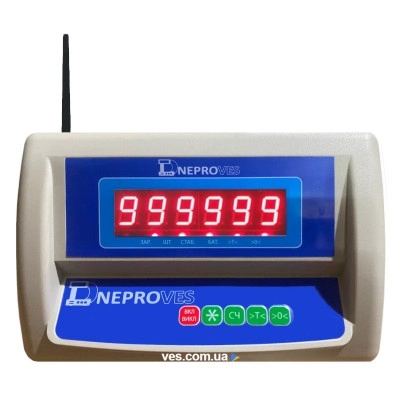 Платформні ваги підлогова 3т ВПД2020Р Дніпровес, 2000х2000 мм