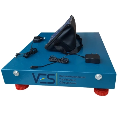 Ваги бездротові товарні електронні ПРОК ВТ-300-WiFi до 300 кг, розмір 40х50 см, з функцією Wi-Fi