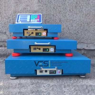 Бездротова платформна вага Nokasonic до 600 кг.