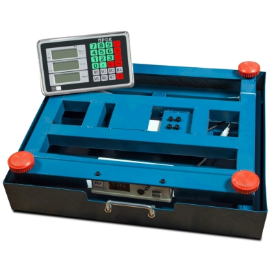 Ваги бездротові товарні електронні ПРОК ВТ-300-WiFi до 300 кг, розмір 40х50 см, з функцією Wi-Fi