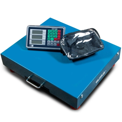 Ваги бездротові товарні електронні ПРОК ВТ-300-WiFi до 300 кг, розмір 40х50 см, з функцією Wi-Fi