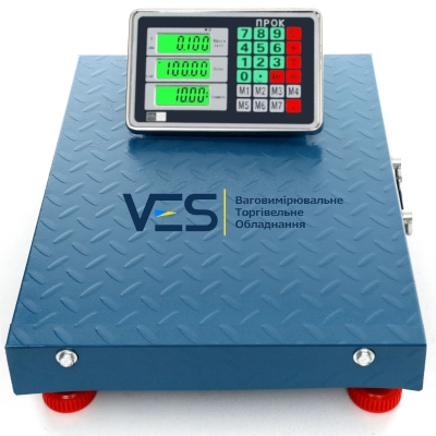 Бездротові ваги 150 кг ПРОК ВТ-150-RX-WIFI точність 20г, 320х420 мм