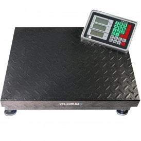 Весы товарные ПРОК ВТ-300-Р3 до 300 кг, 450х600 мм | для торговли, склада, производства
