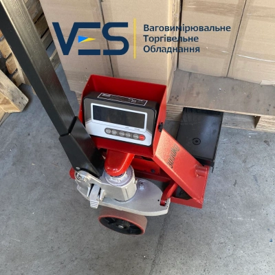 Рокла весы до 2 т, 3 тонн | Весовая гидравлическая тележка