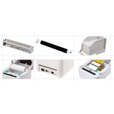 Принтер етикеток X-PRINTER XP-420B usb, Ethernet | Термопринтер для друку етикеток, штрих-кодів, ТТН Нової Пошти